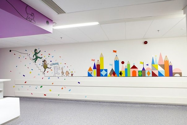 Красочные интерьеры детских больниц C1A2VFgQzEA